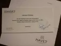 List powitalny z hotelu Havet. Dowiedz się, jak napisać opinię o hotelu, by pomóc innym gościom.