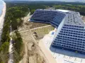 Nowy hotel Gołębiewski w budowie, z widokiem na morze i las. Czy to będzie najlepszy hotel Gołębiewski?