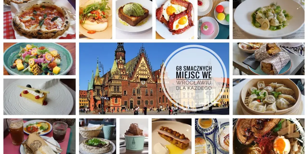 Wrocławskie smaki: pizza, pierogi, ramen i desery. Odkryj, gdzie warto zjeść we Wrocławiu, od tradycyjnych dań po nowoczesne kompozycje.
