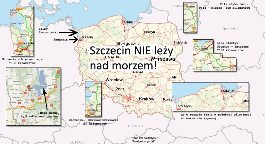 Szczecin ile do morza - poznaj odległość i najbliższe plaże