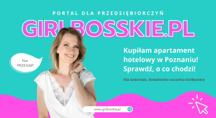 Ola Gościniak kupiła apartament hotelowy w Poznaniu! Dowiedz się, co to jest aparthotel i jak to działa na GirlBosskie.pl.