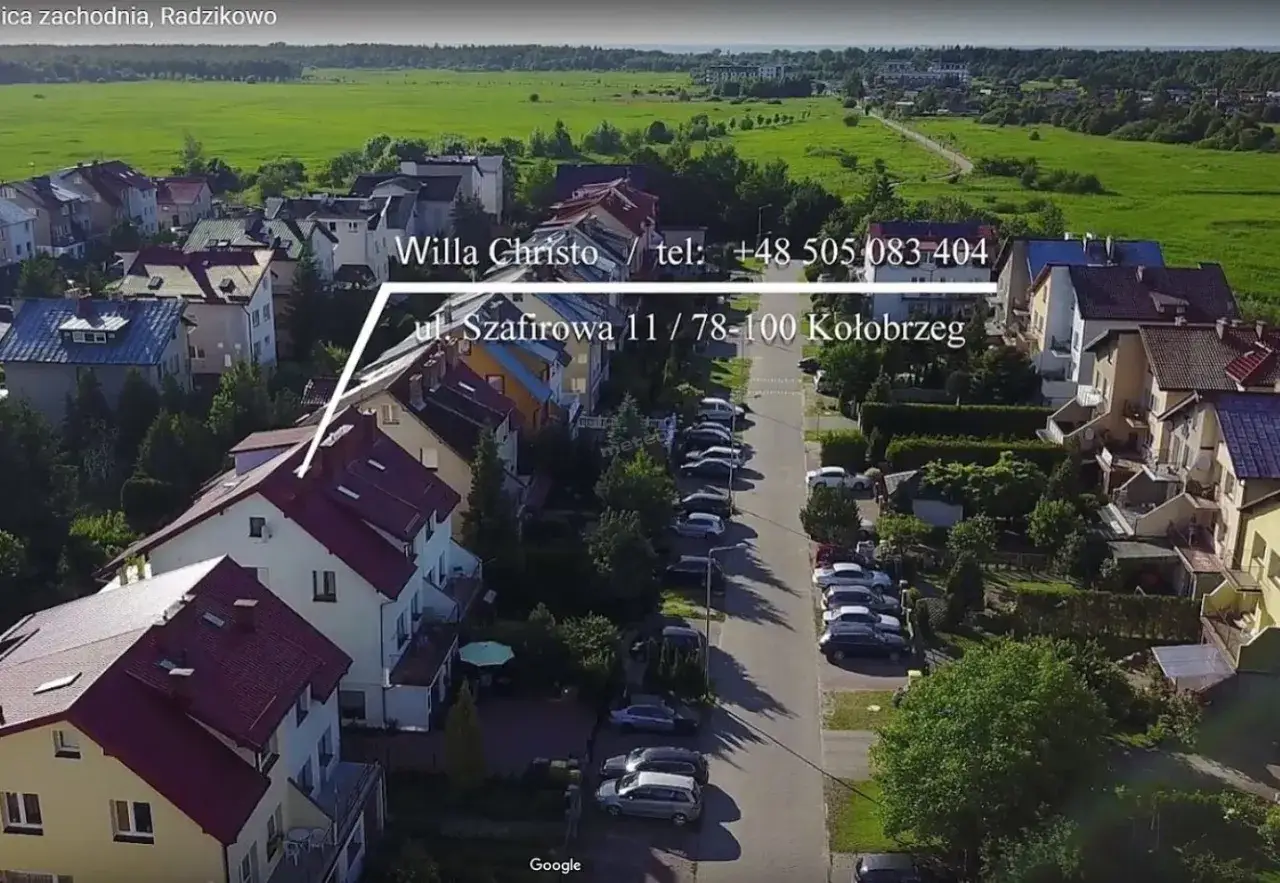 Willa Christo w Kołobrzegu, ul. Szafirowa 11. Pensjonat Monte Christo zaprasza na wypoczynek.